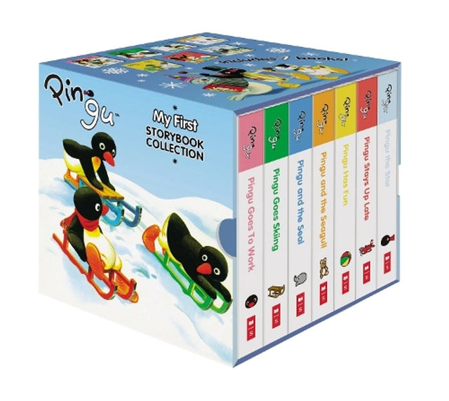 Pingu: My Little 7-Book Library Cube (Mattel)