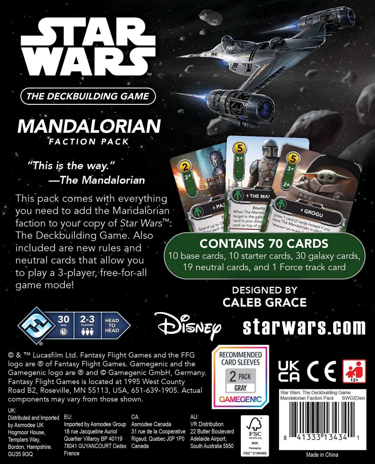 Star Wars: The Deckbuilding Game - Mandalorian Faction Pack (Expansion)