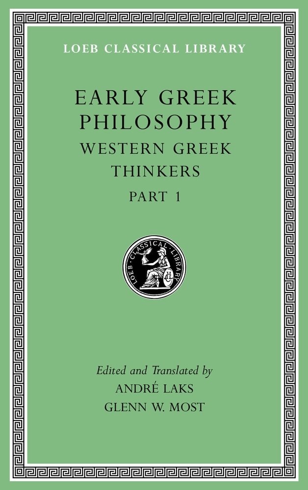 Early Greek Philosophy, Volume IV