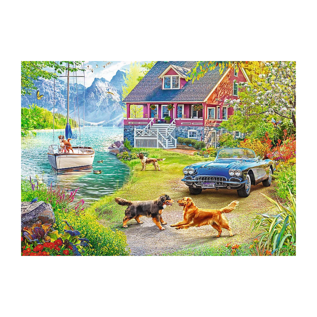 Trefl: Summertime Relax - 2x500pc Jigsaw Puzzle