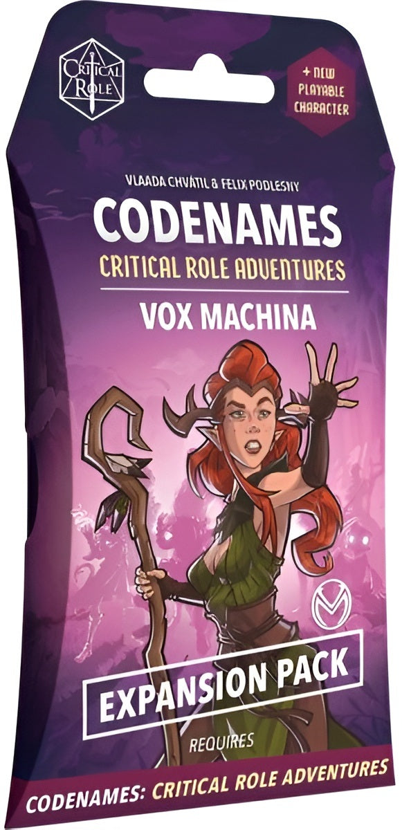 Codenames Critical Roles Adventures Vox Machina Expansion Pack