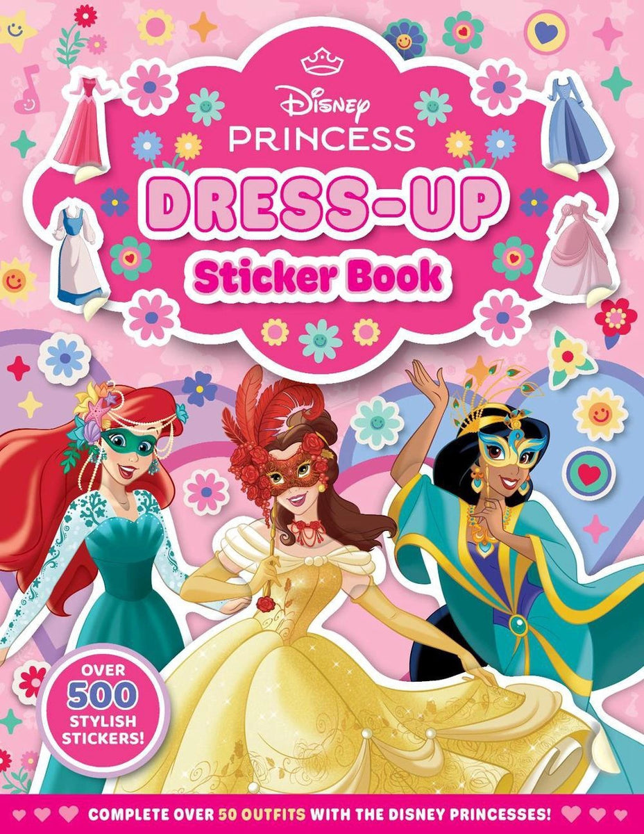 Disney Princess: Dress-Up Sticker Book – Book Hero