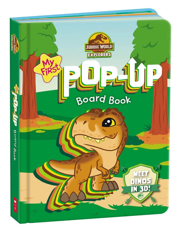 Jurassic World Explorers: My First Pop-Up Board Book (Universal)