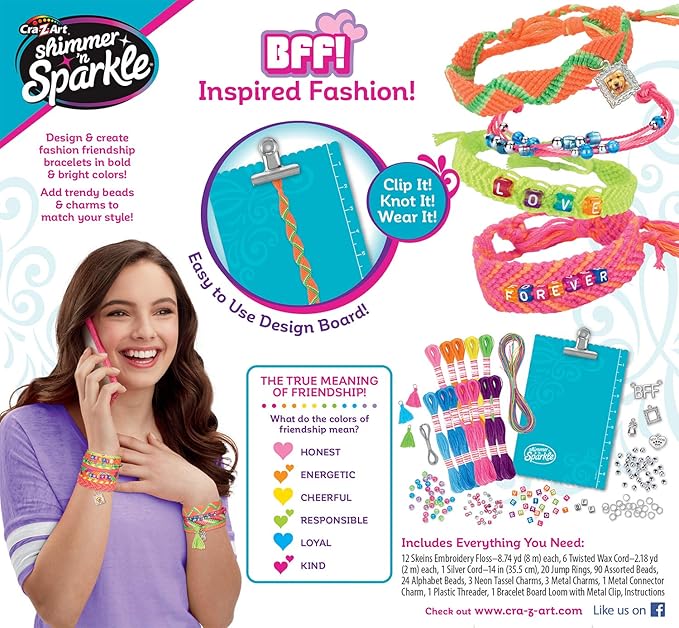 Shimmer 'n Sparkle BFF Friendship Bracelets
