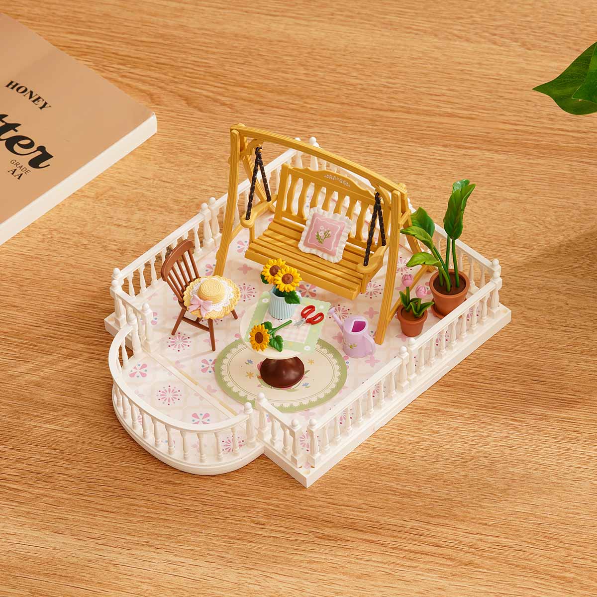 Rolife: Sunny Break Terrace - Super Creator Plastic DIY Miniature Puzzle