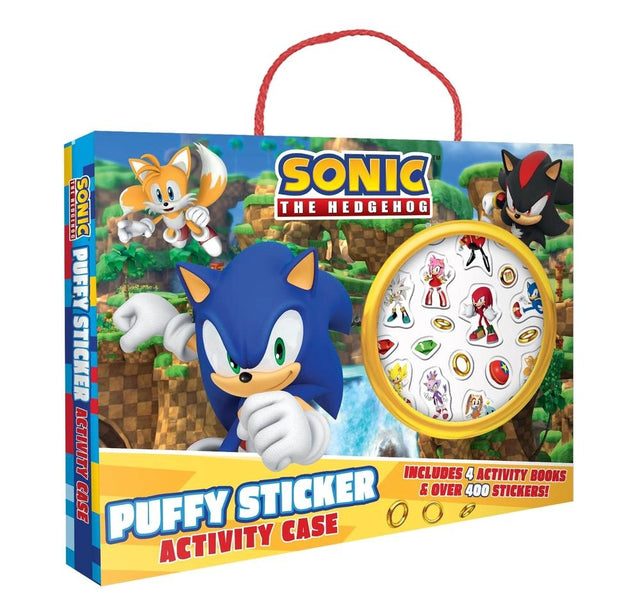 Sonic The Hedgehog: Puffy Sticker Activity Case (Sega)