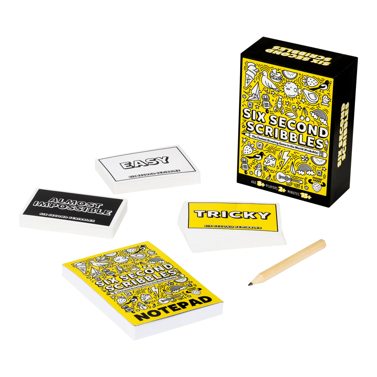 Six Second Scribbles Card Game