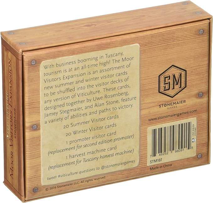 Viticulture Moor Visitors Expansion