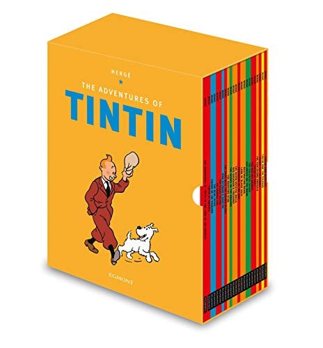 Tintin Paperback Boxed Set 23 titles