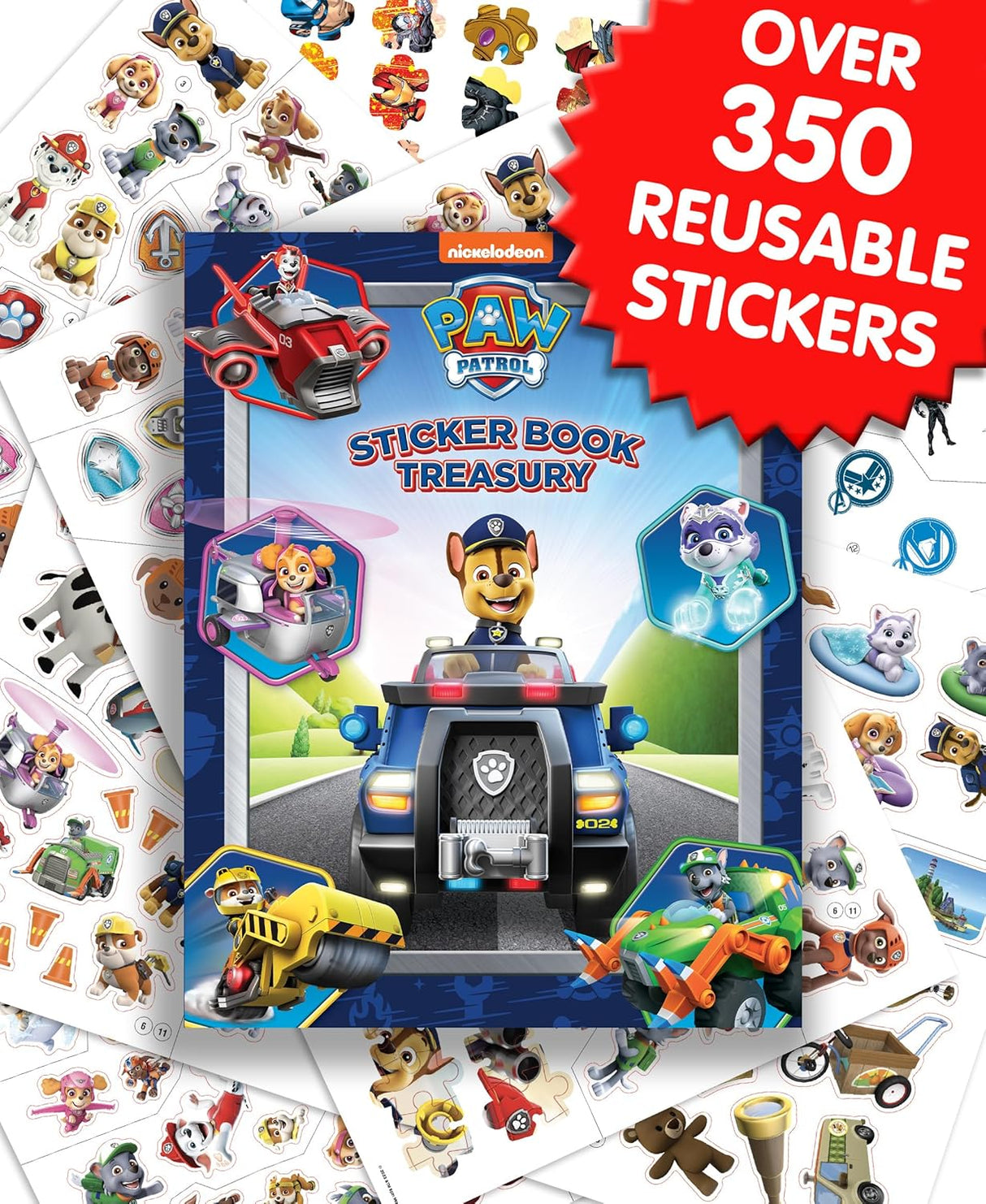 Sticker Book Treasury - Paw Patrol