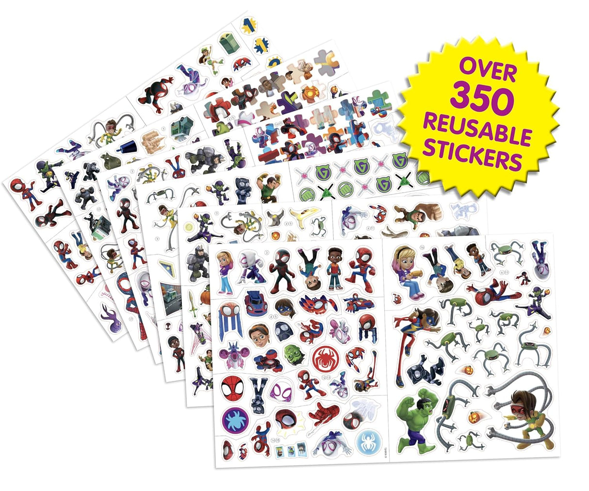 Sticker Book Treasury - Marvel Spidey & Friends