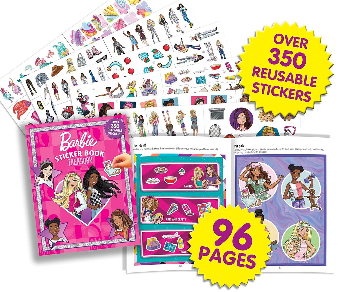 Sticker Book Treasury - Barbie