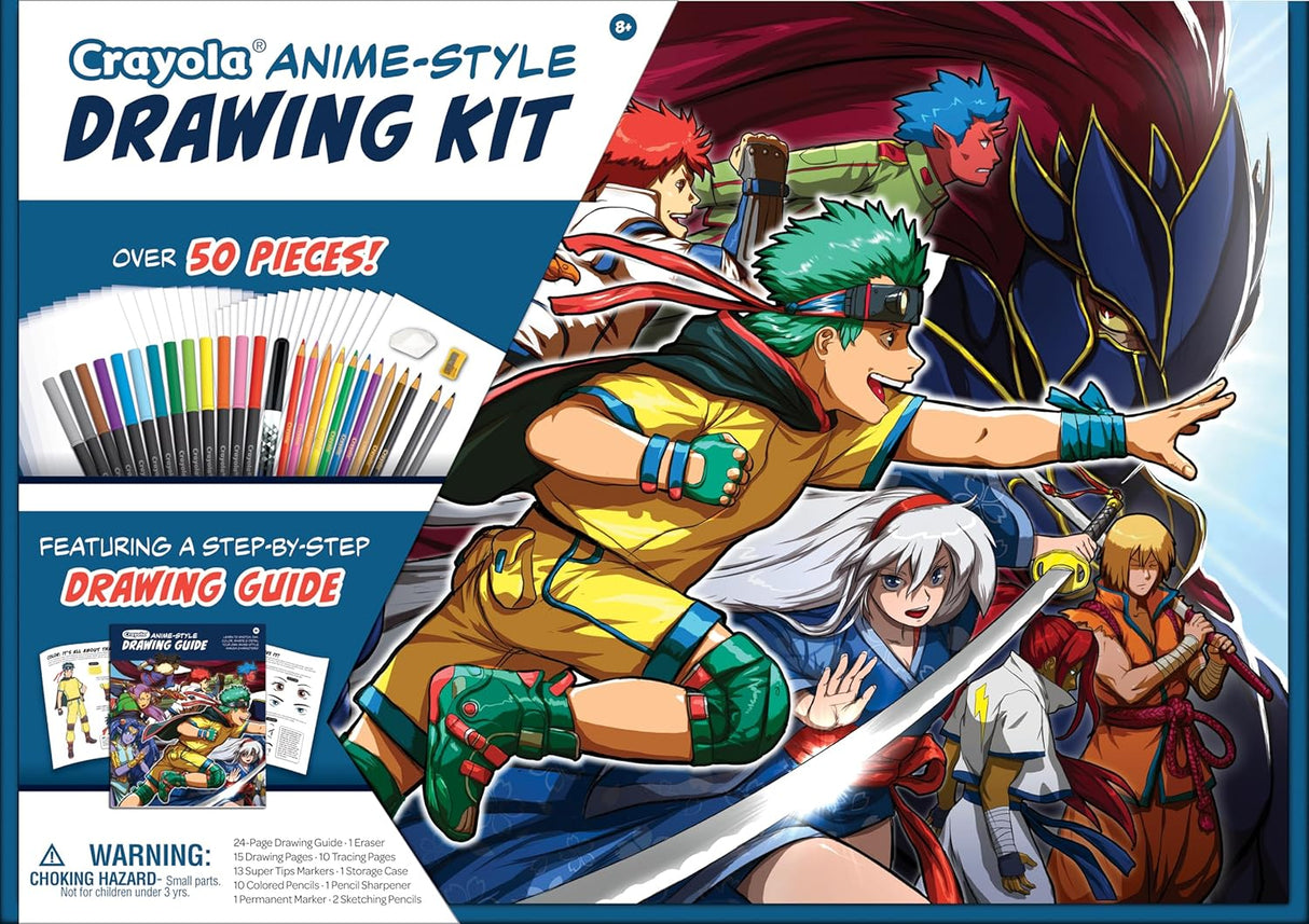 Crayola Anime-Style Drawing Kit