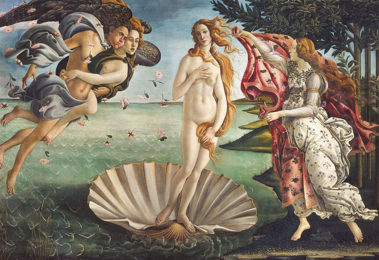 Clementoni Birth Of Venus Jigsaw Puzzle - 2000 Piece - Museum Collection - (32572)