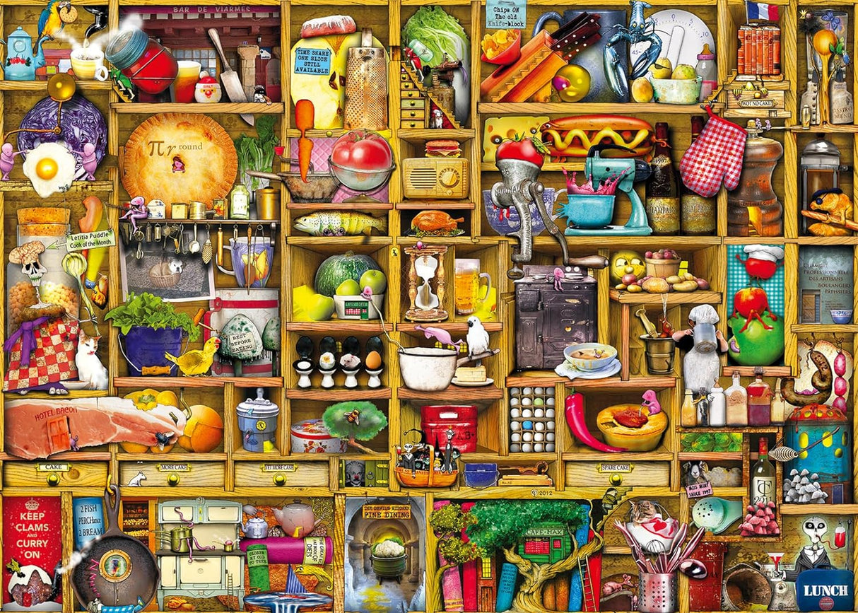Ravensburger - The Kitchen Cupboard Puzzle - 1000 Piece