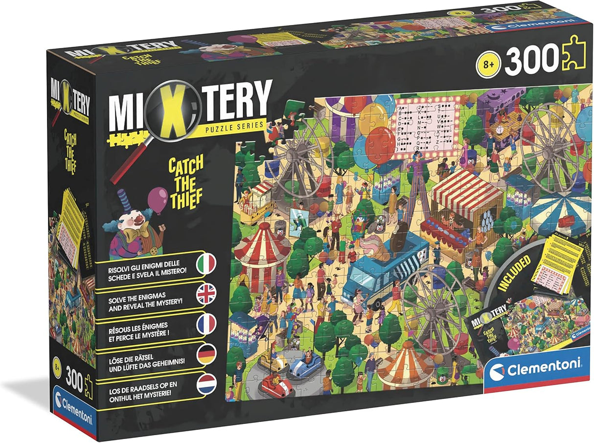 Clementoni Mixtery Catch The Thief Jigsaw Puzzle - 300 Piece - (21712)