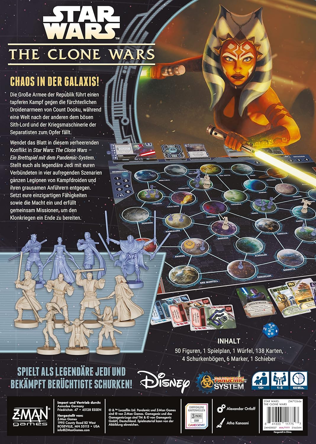 Star Wars The Clone Wars - A Pandemic System Game (Promo Card)