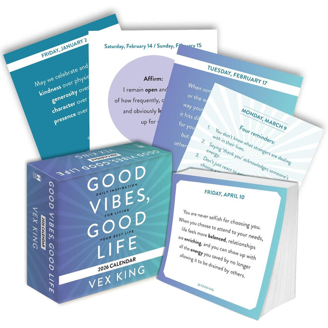 Good Vibes, Good Life Calendar 2026