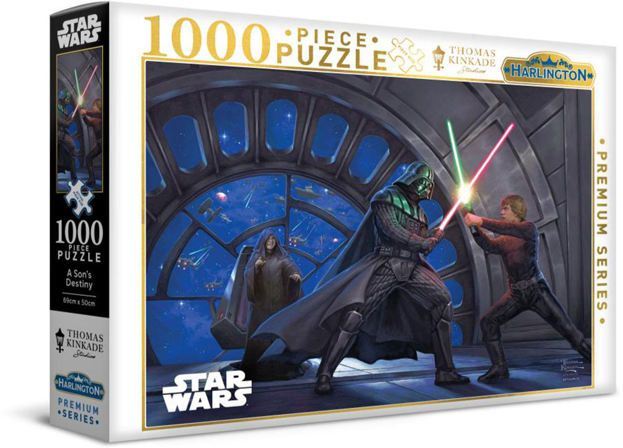 Harlington Thomas Kinkade Star Wars A Son's Destiny - 1000 Piece Puzzle