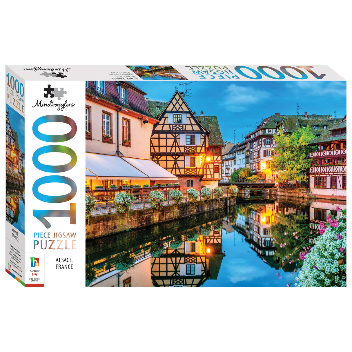 Mindbogglers 1000pc Jigsaw Puzzle - Alsace France