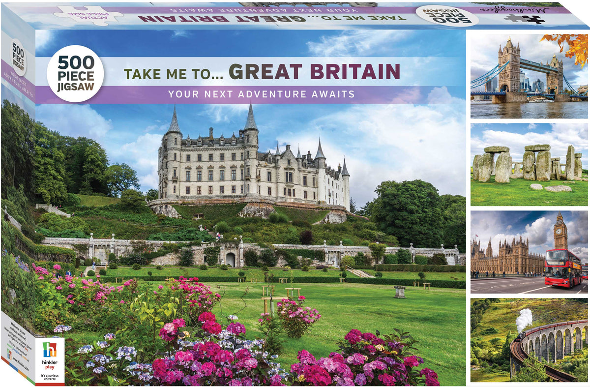 Mindbogglers 500pc Jigsaw Take me to Great Britain
