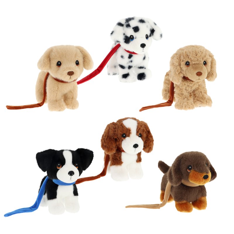 Keeleco: Puppy Love 'On Lead' Plush (Assorted)