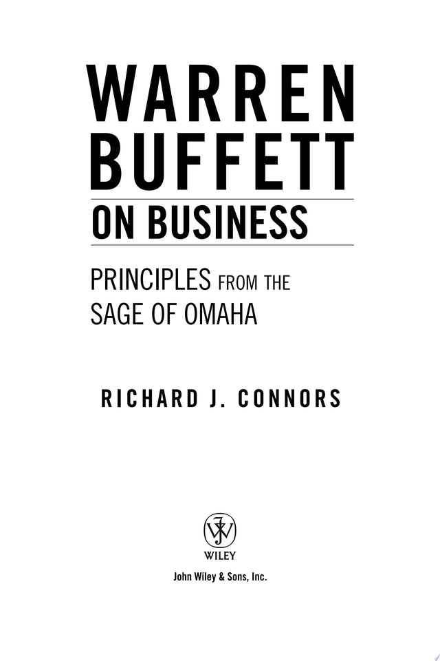 Warren Buffett on Business