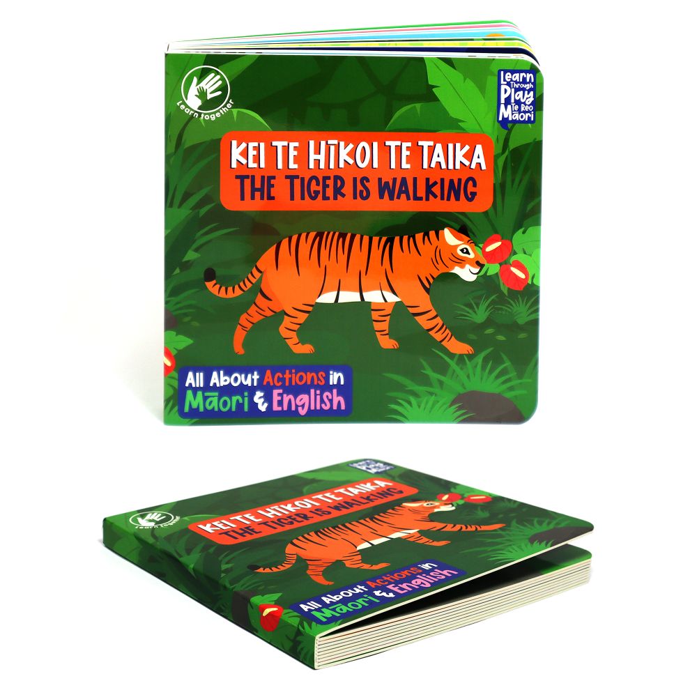 Te Reo Board Book - Actions