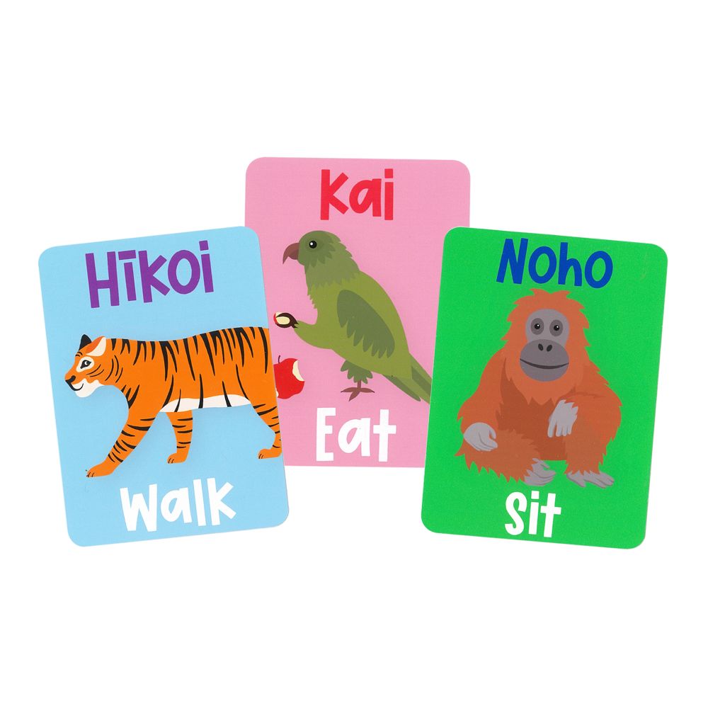Te Reo Playing Cards - Actions Memory