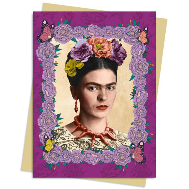 Frida Kahlo: Purple Greeting Card Pack