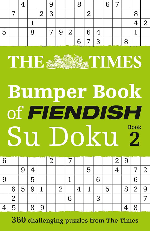 The Times Bumper Book of Fiendish Su Doku book 2