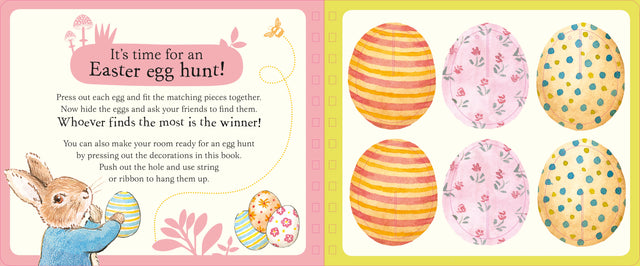 Peter Rabbit Easter Eggs Press Out and Play