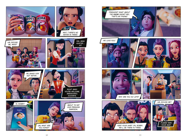 KPop Demon Hunters: The Official Movie Graphic Novel