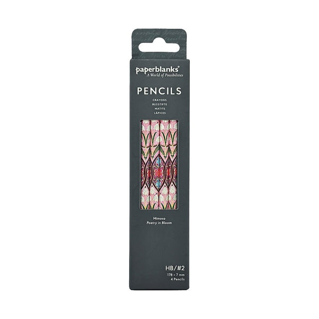 Mimosa (Poetry in Bloom) Pencil (4 Pack)