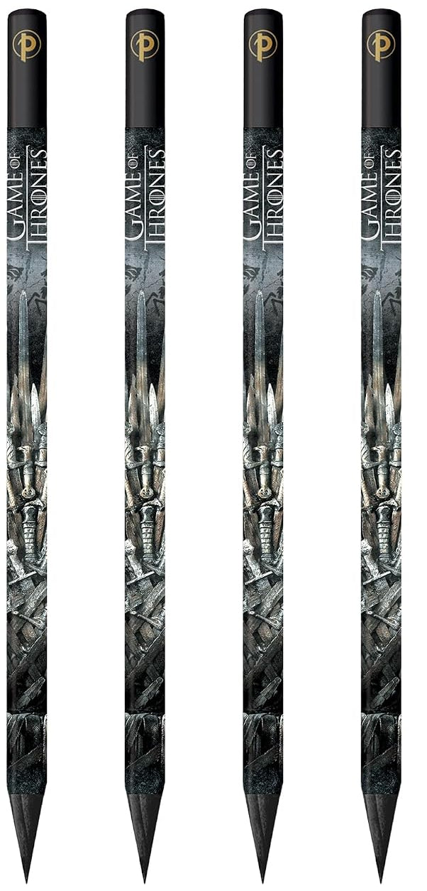 For the Throne (Game of Thrones Collection) 4 Pack Pencils