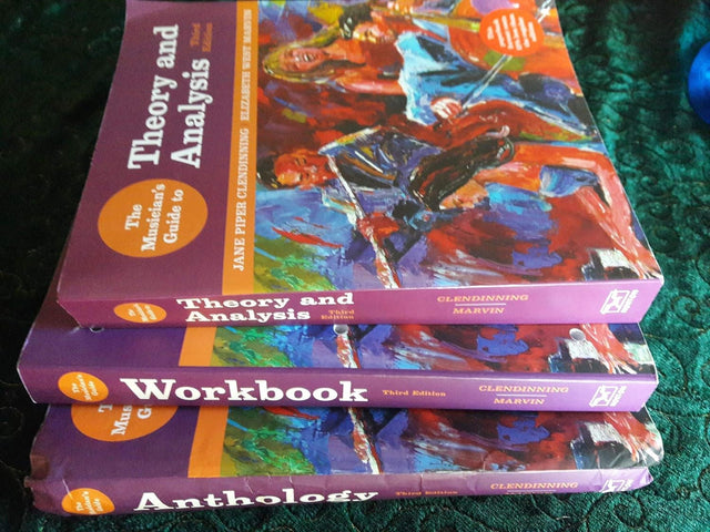 The Musician's Guide to Theory and Analysis, 3e & The Musician's Guide to Theory and Analysis Workbook, 3e & The Musician's Guide to Theory and Analysis Anthology, 3e