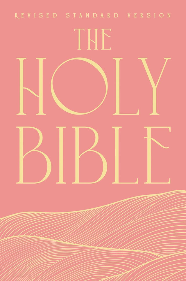 Holy Bible RSV Personal Size Holy Bible with Cross References, Pink, Paperback