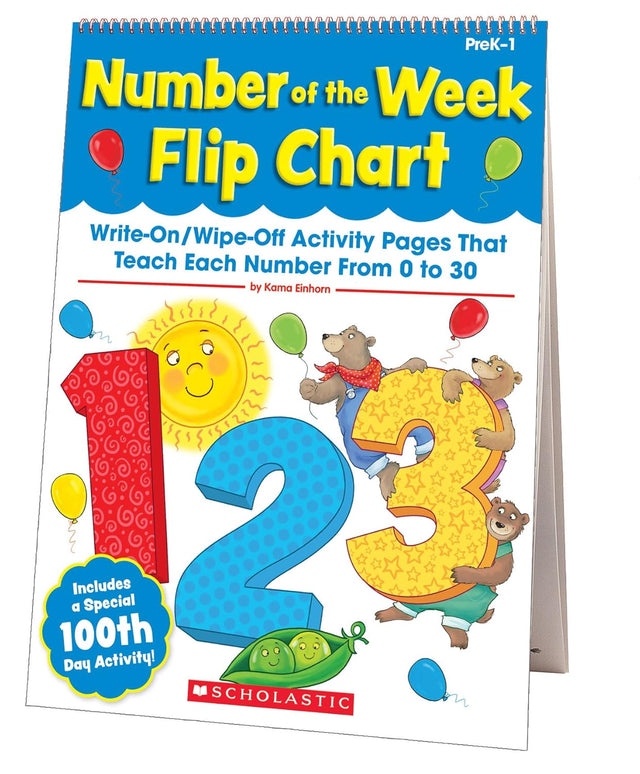 Number of the Week Flip Chart