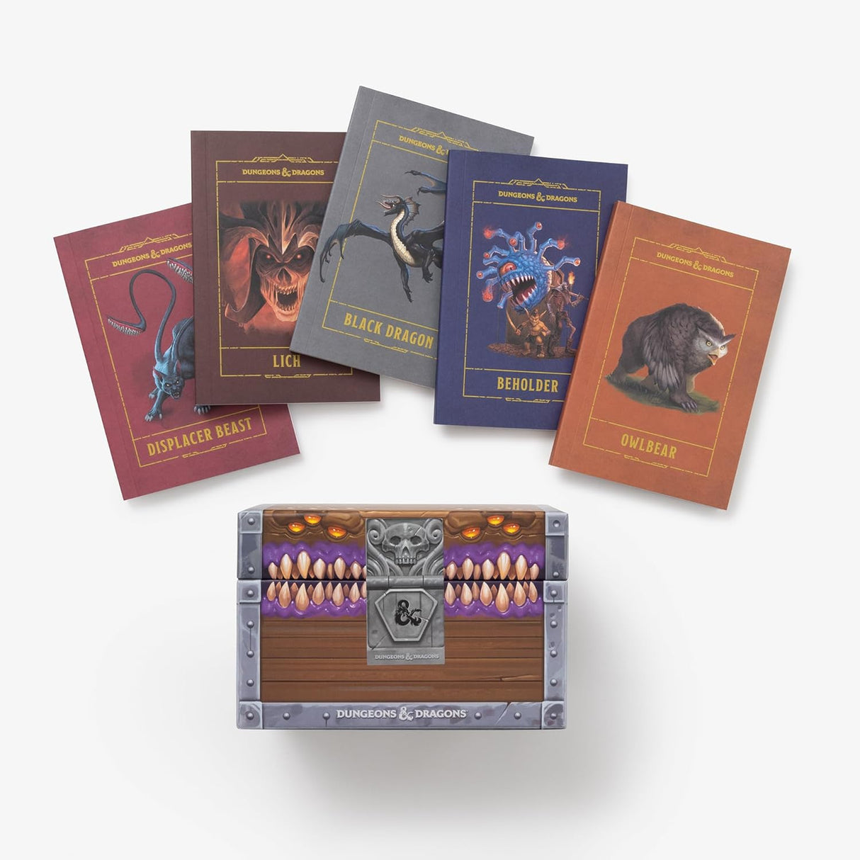 Mimic Treasure Chest Notebook Set (Dungeons & Dragons)
