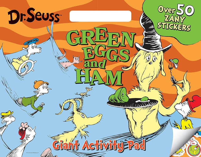 Dr Seuss Green Eggs and Ham Giant Activity Pad