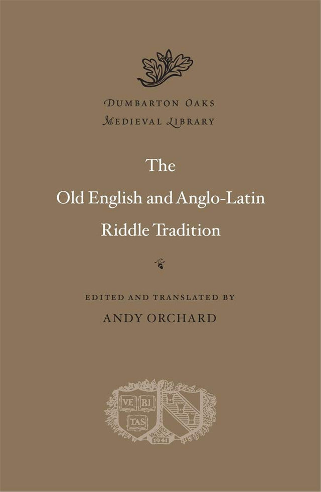 The Old English and Anglo-Latin Riddle Tradition