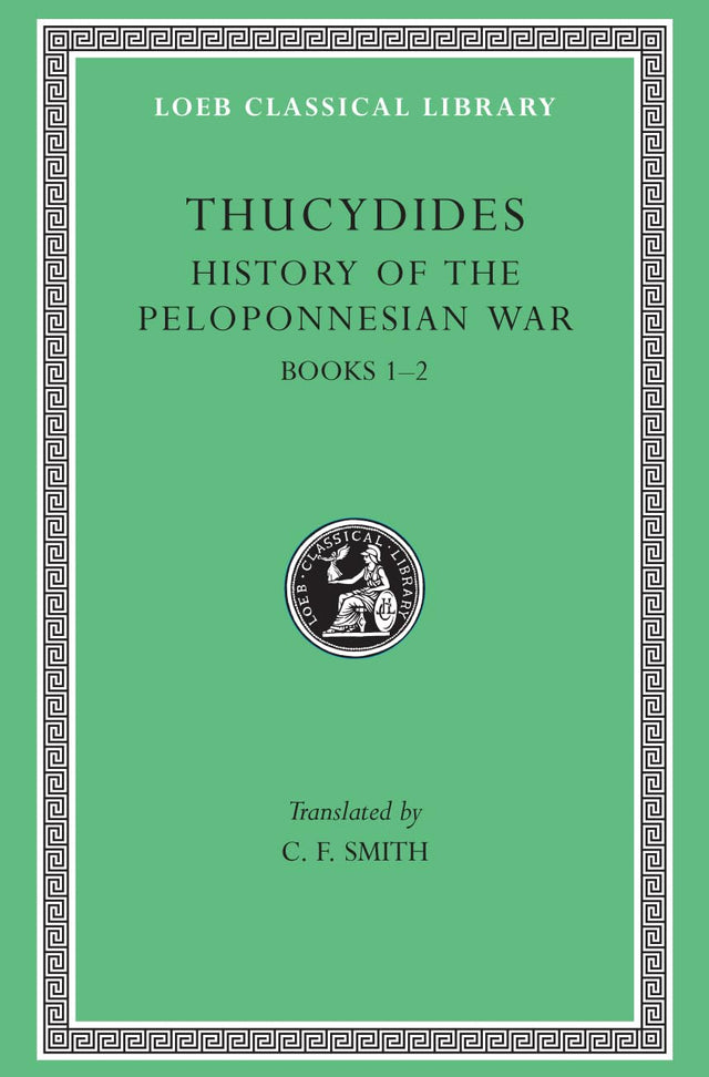 History of the Peloponnesian War, Volume I