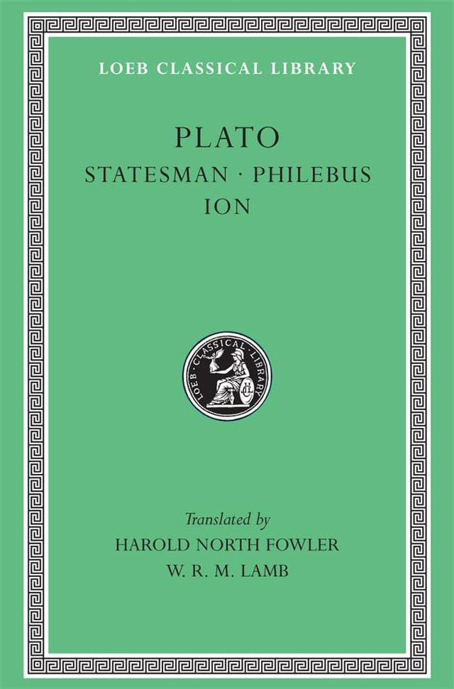 Statesman. Philebus. Ion