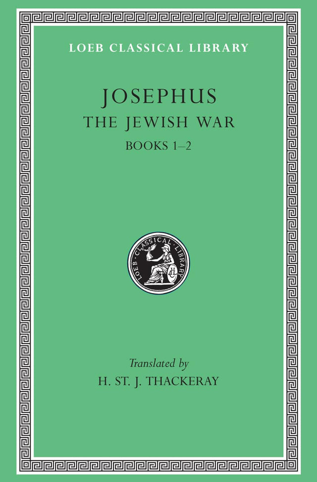 The Jewish War, Volume I