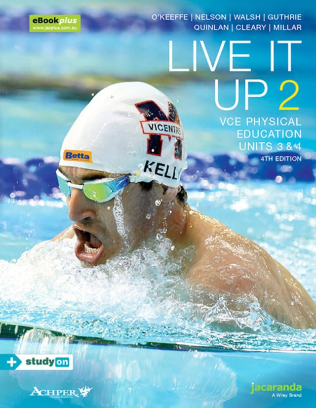 Live It Up 2 VCE Units 3 and 4 4e eBookPLUS & Print Text + StudyOn VCE Physical Education Units 3 and 4 2e