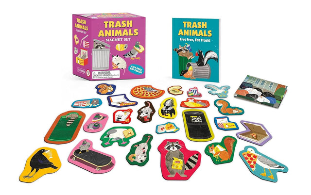 Trash Animals Magnet Set