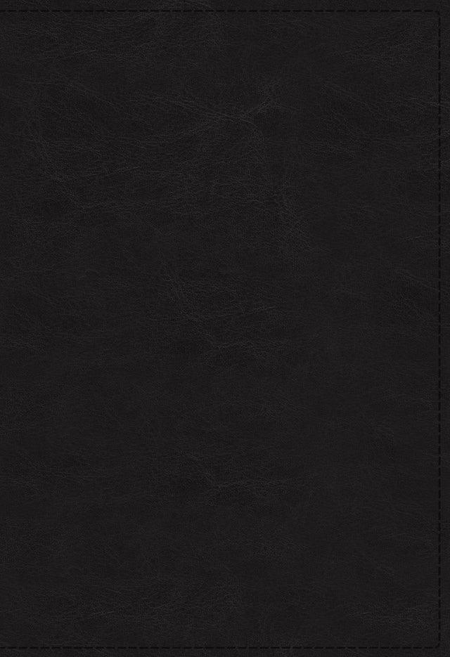 NKJV Study Bible, Leathersoft, Black, Full-Color, Thumb Indexed, Comfort Print