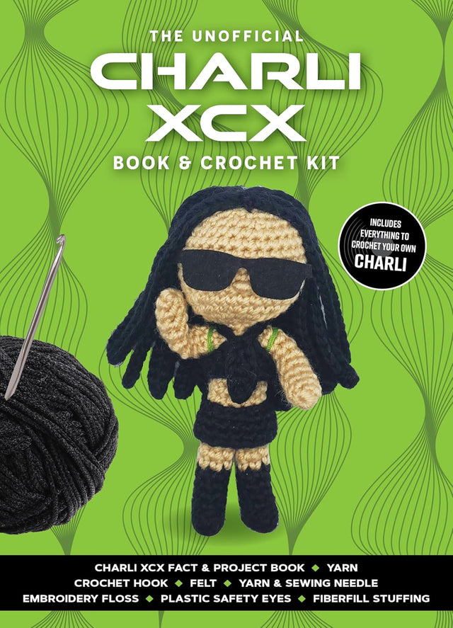 Unofficial Charli XCX Book and Crochet Kit