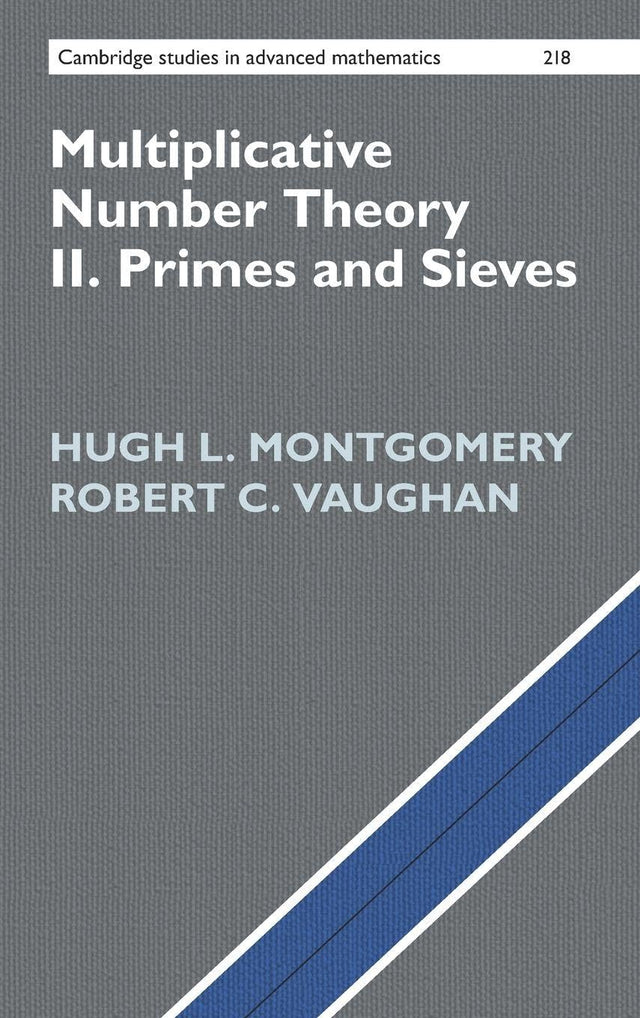 Multiplicative Number Theory II