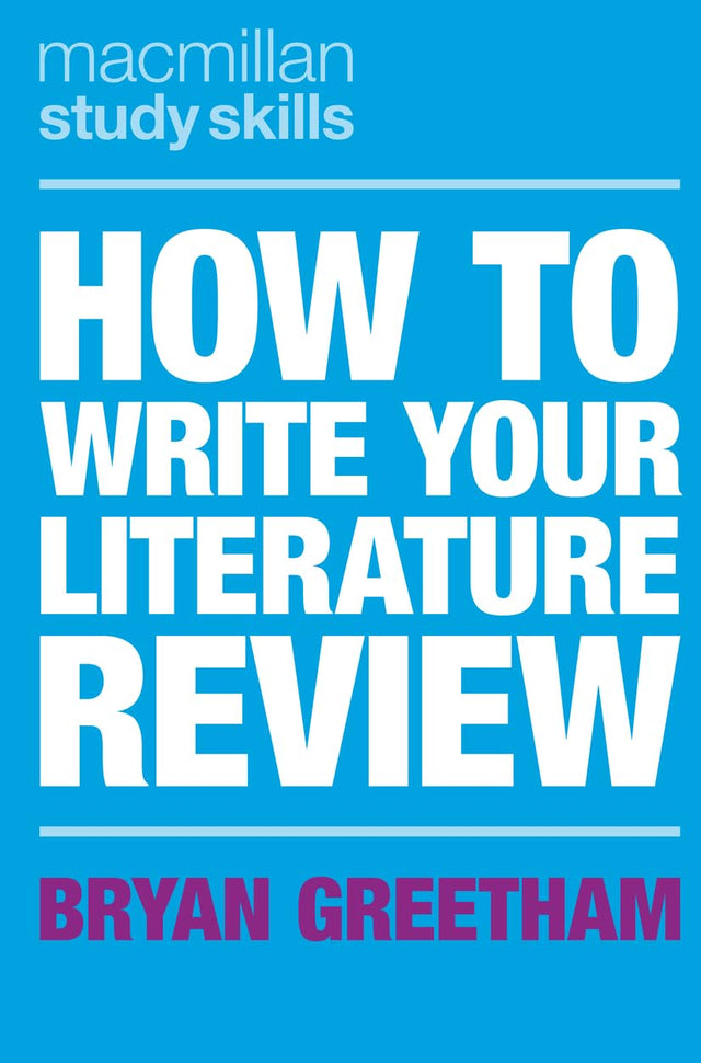 How to Write Your Literature Review